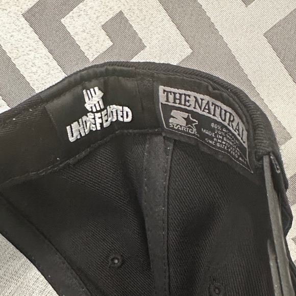 Starter x Undefeated Snapback Hat – Black/Teal – Rare Sample - Picture 5 of 5